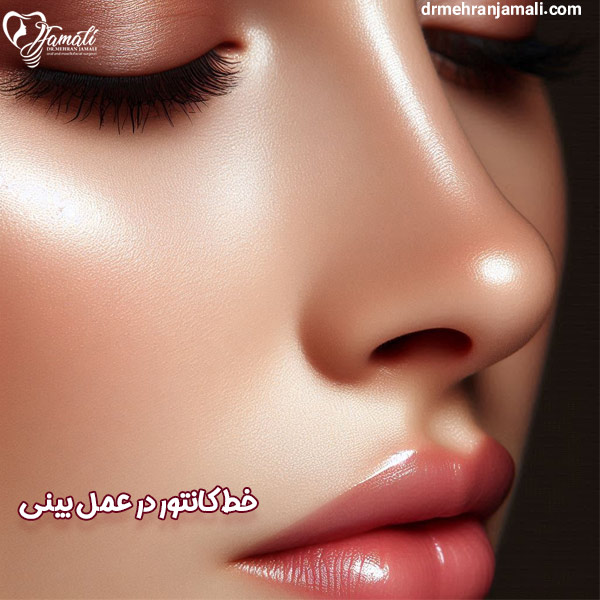 خط کانتور در عمل بینی کی مشخص میشه ؟ + دکتر مهران جمالی